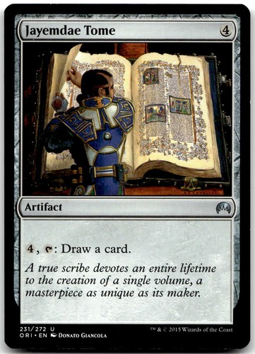 Mtg jayemdae tome magic - mtg,